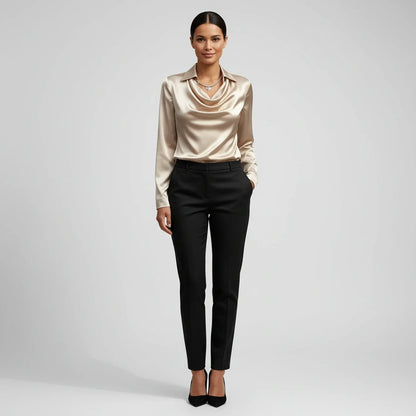 Women's Cowl Neck Blouse