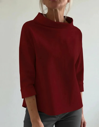 Women's Cowl Neck Blouse