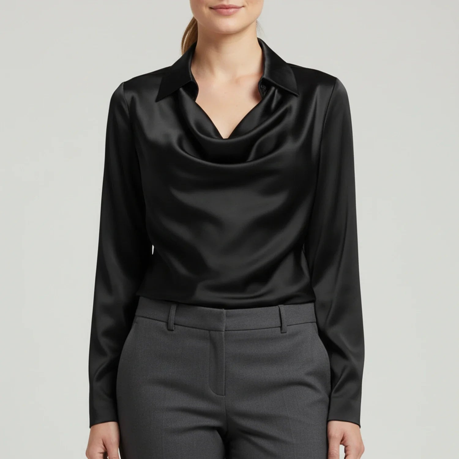 Women's Cowl Neck Blouse