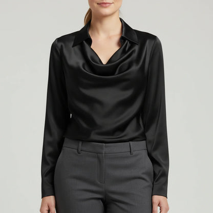 Women's Cowl Neck Blouse