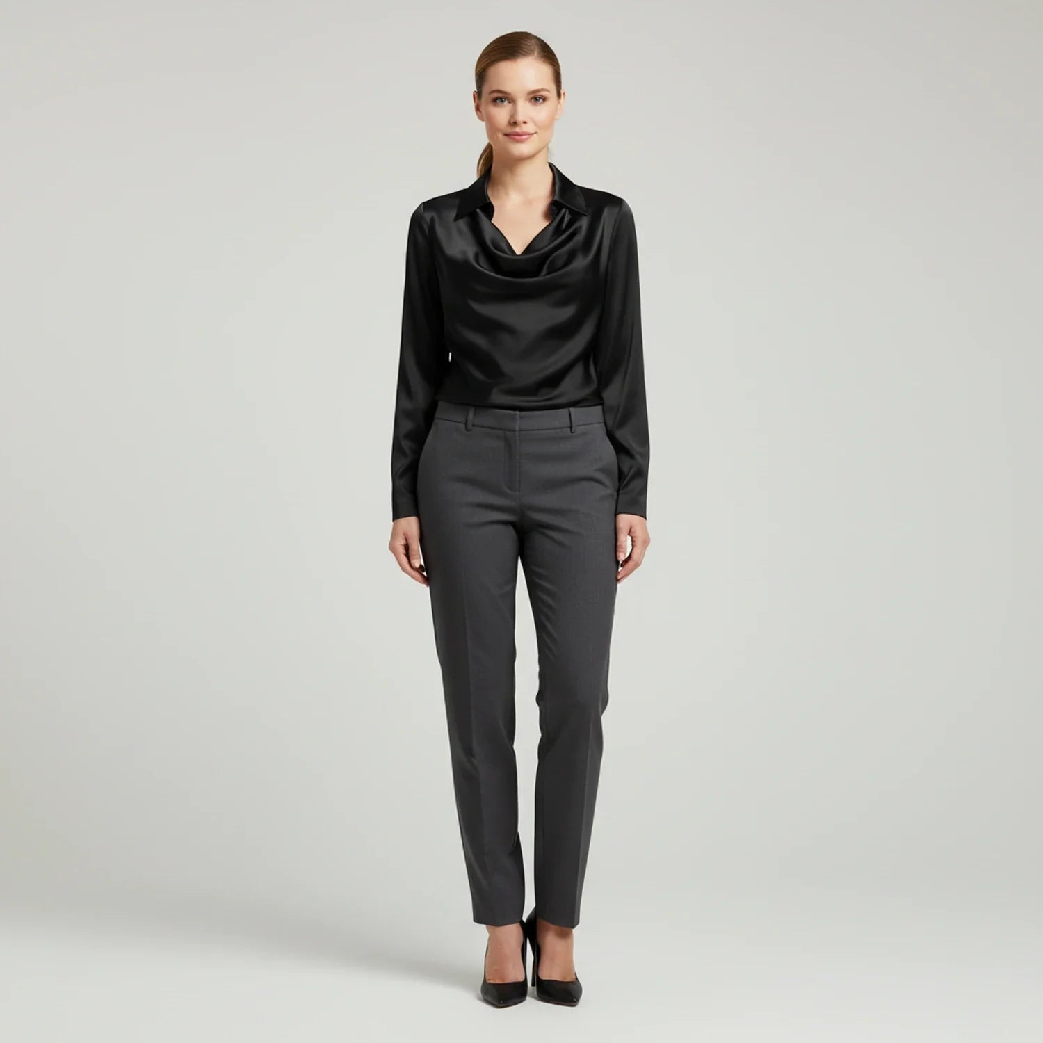 Women's Cowl Neck Blouse