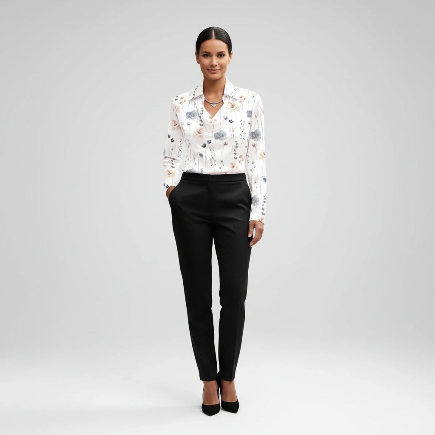 Women's Cowl Neck Blouse