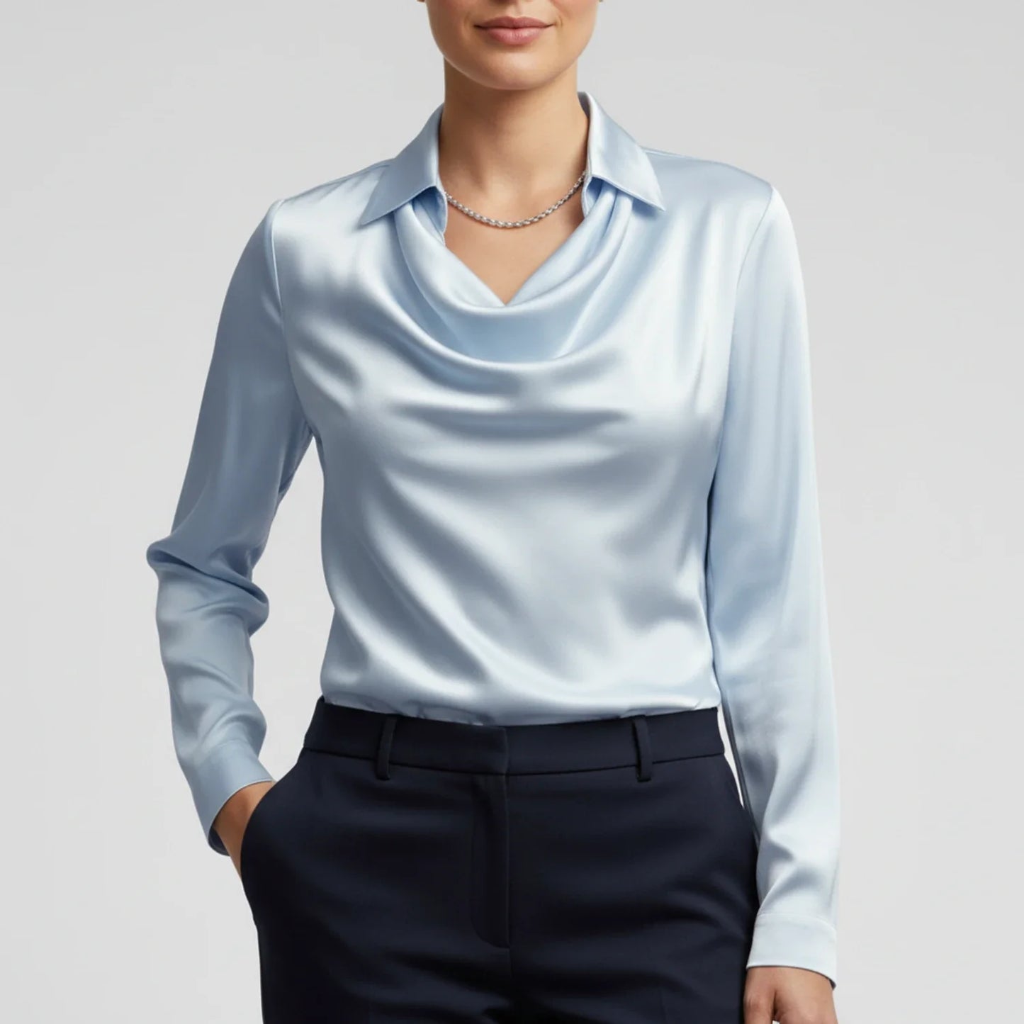 Women's Cowl Neck Blouse