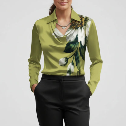 Women's Cowl Neck Blouse